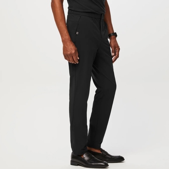 FIGS Black Tailored Trouser Mens Nylon Pant M22WW2023 Medical Doctor Nurse